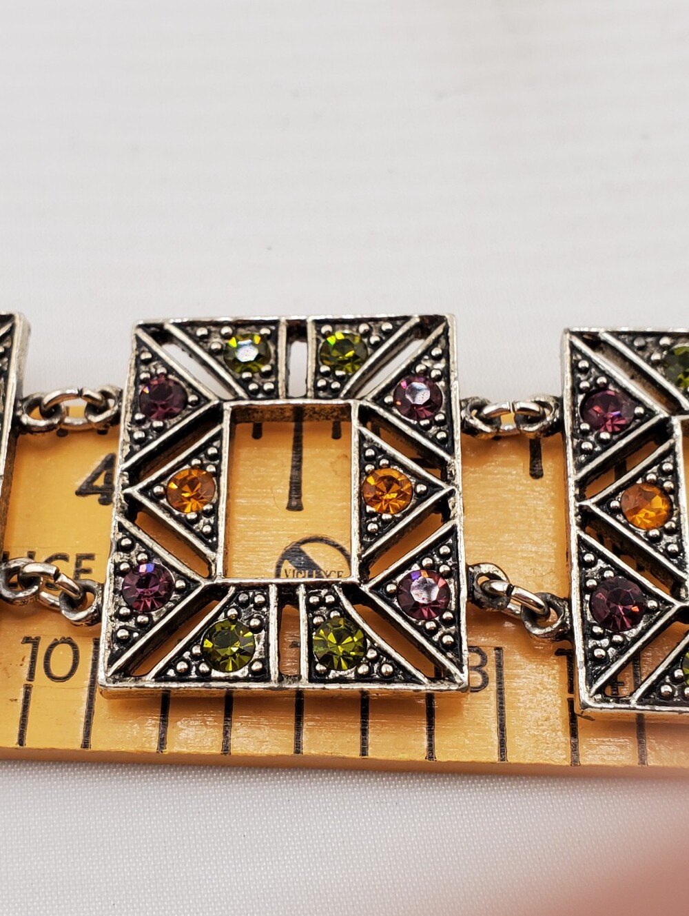 Emmons Rhinestone Panel Bracelet - Picture 8 of 9